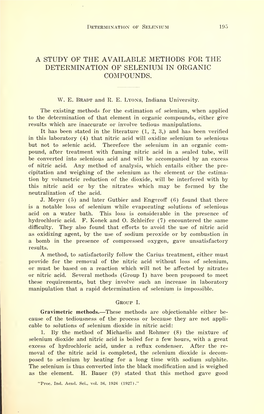 Proceedings of the Indiana Academy of Science