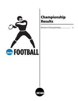 Championship Results