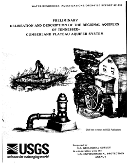 Cumberland Plateau Aquifer System