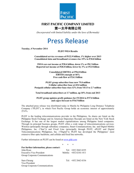 Press Release