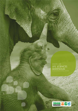 2009-10 Life Sciences Addendum Zoos Victoria Annual Report Contents