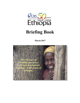 CRS F2F Ethiopia Volunteer Country Briefing Document