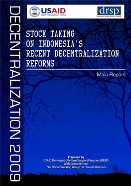 Decentralisation Indonesia Summary Report 2009