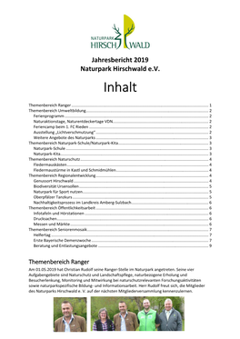 Jahresbericht 2019 Für Homepage