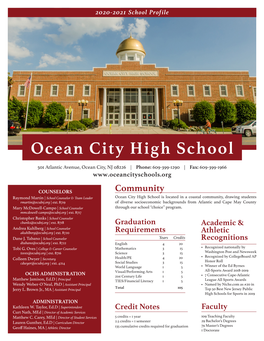 2020-2021 OCHS School Profile