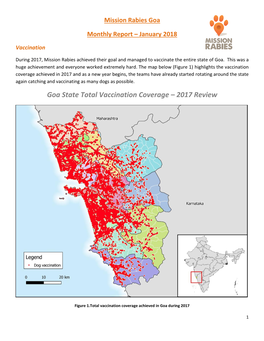 Goa State Total Vaccination Coverage – 2017 Review