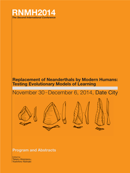 Neanderthals and Modern Humans: Behavioral Characterization the First RNMH Processes in West Asia