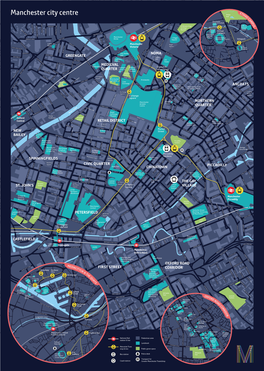 Map of Manchester's City Centre
