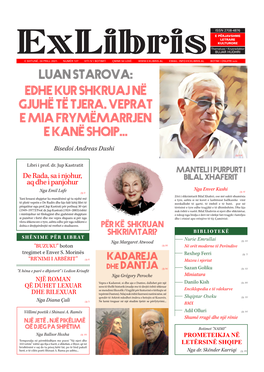 Luan Starova: Edhe Kur Shkruaj Në Gjuhë Të Tjera, Veprat E Mia Frymëmarrjen E Kanë Shqip