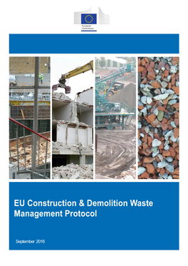 EU Construction & Demolition Waste Management Protocol