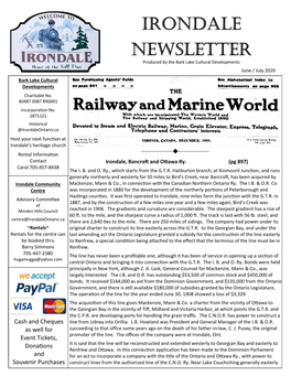 Irondale Newsletter