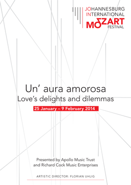 Un' Aura Amorosa", This Concerto Explores Atmosphere Does Not Last, and the Opening Music Themes of Intimacy