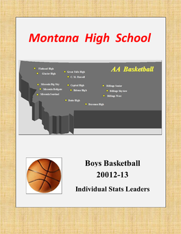 AA Boys Basketball Minimun - 100 Points