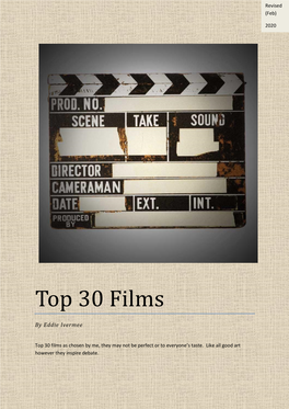 Top 30 Films