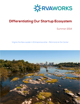 Differentiating Our Startup Ecosystem