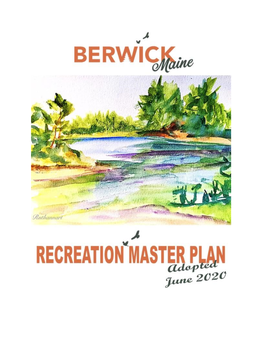 Recreation Master Plan 2020