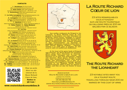 La Route Richard Coe Ur De Lion