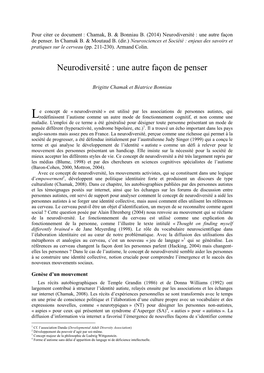 Neurodiversité : Une Autre Façon De Penser