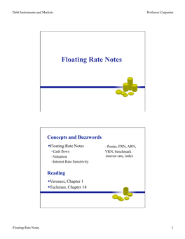 Floating Rate Notes