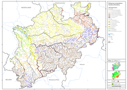 Fließgewässertypenkarten Nordrhein-Westfalens
