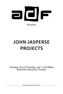 John Jasperse Projects