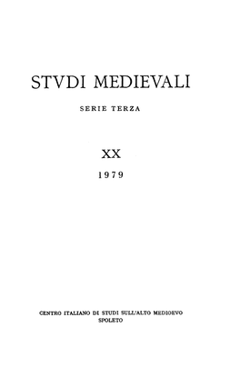 Stvdi Medievali