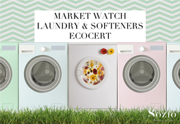Market Watch Laundry & Softeners Ecocert