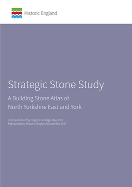 A Building Stone Atlas of North Yorkshire East and York