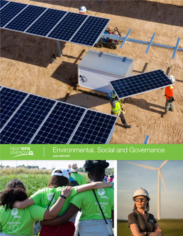 2020 Environmental, Social and Governance Report