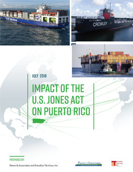 Impact of the U.S. Jones Act on Puerto Rico