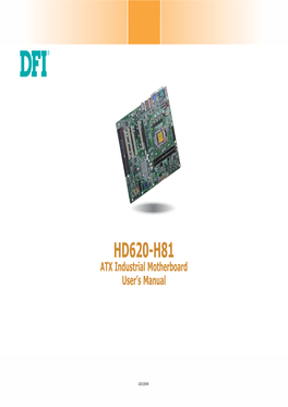 HD620-H81 ATX Industrial Motherboard User’S Manual