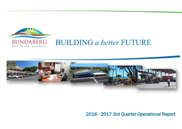 2017 3Rd Quarter Operational Report Operations and Performance Measures