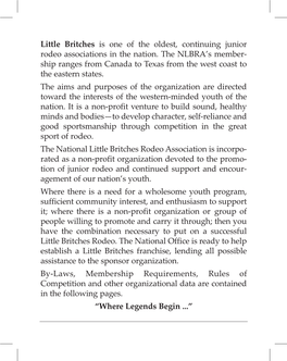 2021 NLBRA Rule Book