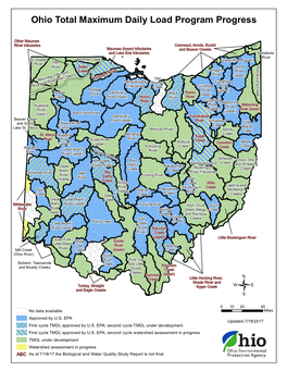 Ohio Total Maximum Daily Load Program Progress