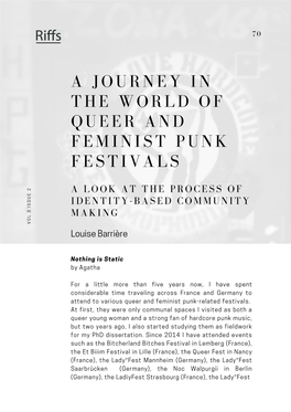 A Journey in the World of Queer and Feminist Punk