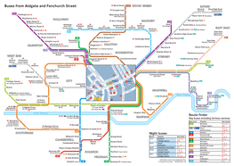 Buses from Aldgate and Fenchurch Street Wood Green 67 WOOD GREEN ILFORD Ilford Ilford High Road Turnpike Lane Ilford Hill Hainault Street