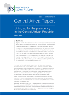 Central Africa Report