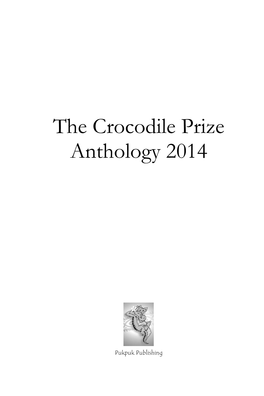 The Crocodile Prize Anthology 2014