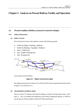 Chapter 4 Analyses on Present Railway Facility and Operation