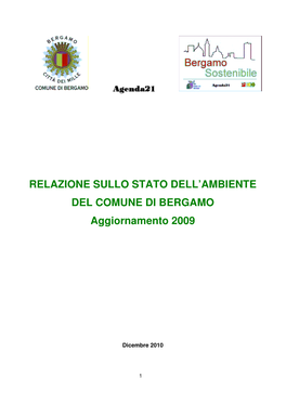 Relazione Sullo Stato Dell'ambiente