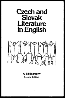 Czech and Slovak Literature in English