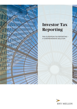 Investor Tax Reporting