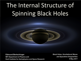 The Internal Structure of Spinning Black Holes