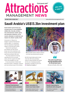 Attractions Management News 16Th May 2018 Issue