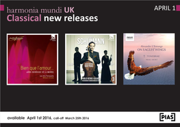 Classical New Releases