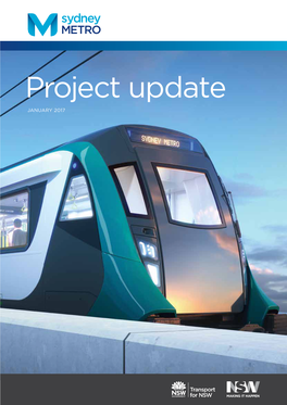 Sydney Metro Project Update January 2017