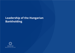 Leadership of the Hungarian Bankholding