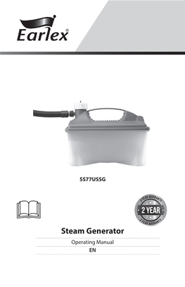 Steam Generator Operating Manual EN SS77USSG