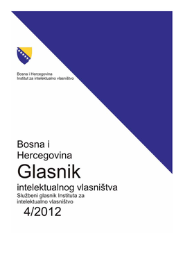 Glasnik Broj 4/2012