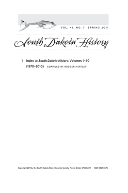 South Dakota History